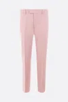 Burberry Wool Cigarette Pants With Pleats