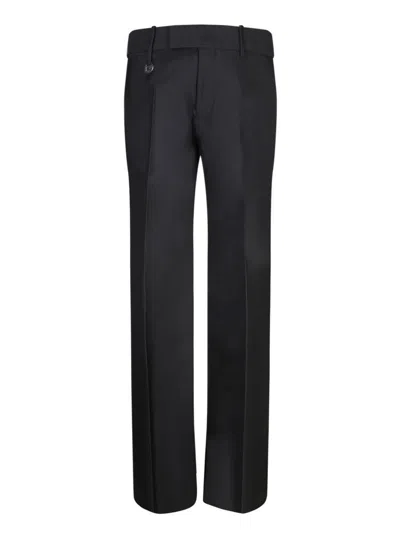 Burberry Trousers In Black