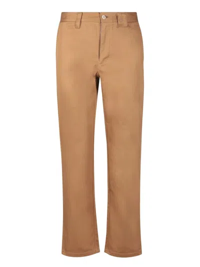 Burberry Trousers In Brown
