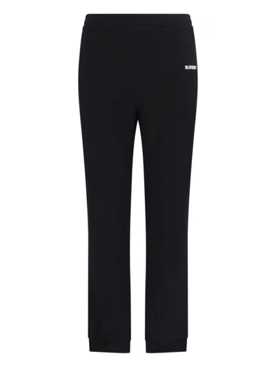 Burberry Trousers In Black