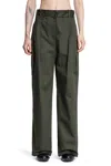 Burberry Trousers In Green