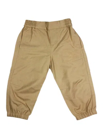 Burberry Pantalón Casual - Beis In Sand