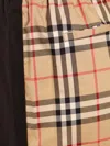 BURBERRY BURBERRY CHECK MOTIF COTTON TROUSERS