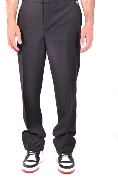 Burberry Trousers In Black