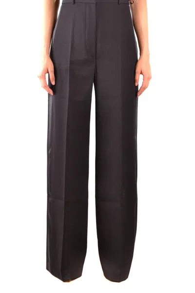 Burberry Trousers In Black