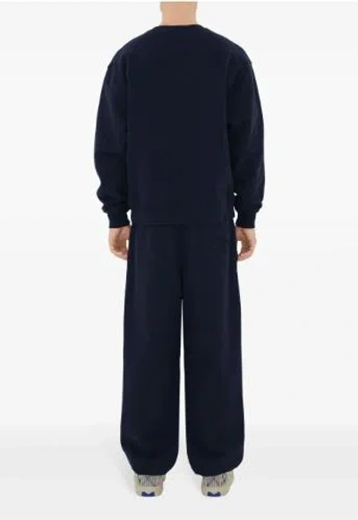 Burberry Trousers In Blue