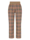 Burberry Trousers Sporty In Brown