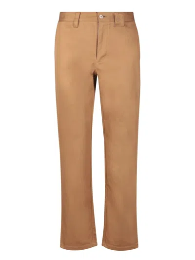 Burberry Trousers In Brown
