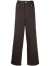 Burberry Trousers In Brown