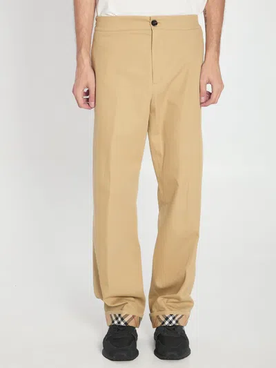 Burberry Trousers Lomg Mw-lar-3.2.028w In Neutral