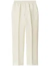 Burberry Trousers In White