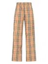 Burberry Trousers In Multi