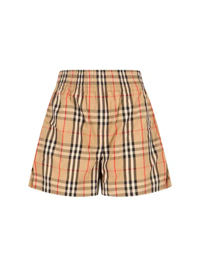 Burberry Trousers In Multi