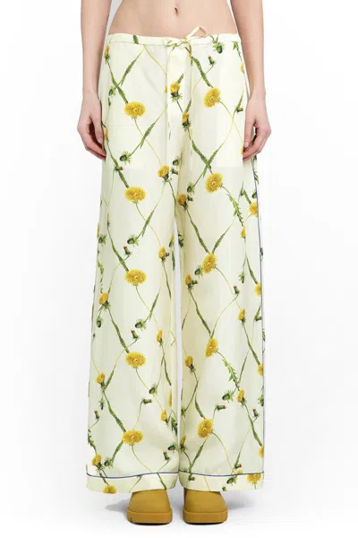 Burberry Trousers In Multicolor