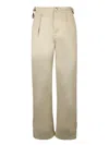 Burberry Trousers In Neutral