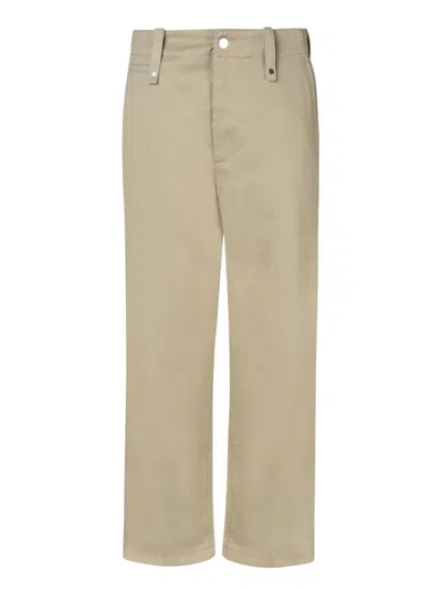 Burberry Trousers In Nude