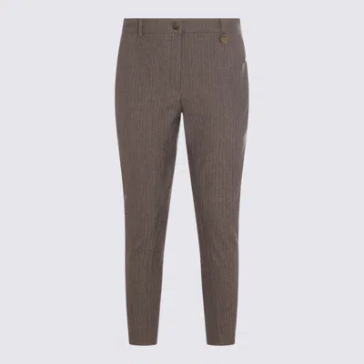 Burberry Trousers Walnut Beige In Brown
