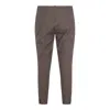 Burberry Trousers Walnut Beige In Multi