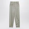 Burberry Trousers With B Shield Emblem In