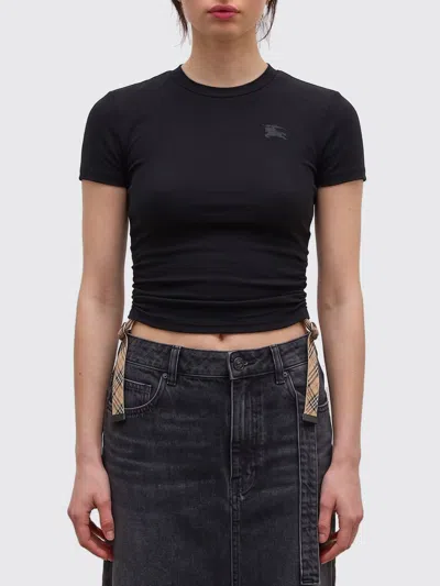 Burberry T-shirt Woman  In Black