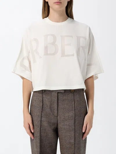 Burberry T-shirt Woman Color White