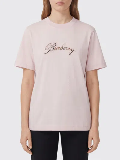 Burberry T-shirt Woman Color Pink