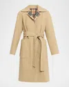 Burberry Tunbridge Wrap Coat In Multi