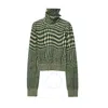 Burberry Turtle Neck Wool Blend Sweater