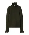 Burberry Turtleneck Sweater In Black