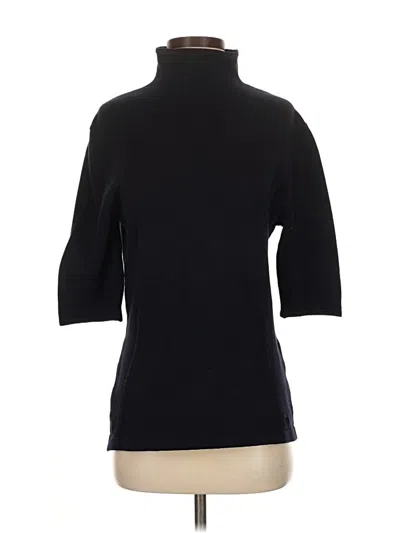 Pre-owned Burberry Turtleneck Sweater In Blue