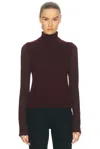 Burberry Wool Blend Sweater Knitwear Bordeaux In Burgundy