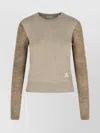 Burberry Turtleneck Sweater In Alpaca Blend In Brown