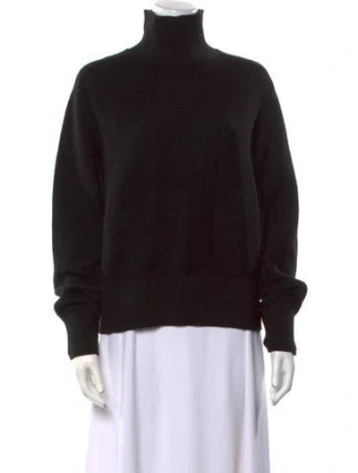 Pre-owned Burberry Turtleneck Sweater W/ Tags In Black