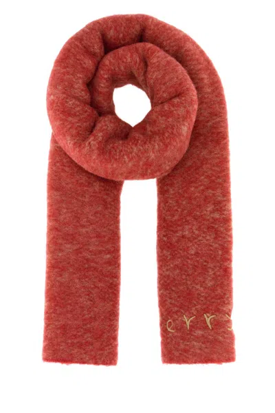 Burberry Two-tone Alpaca Blend Scarf