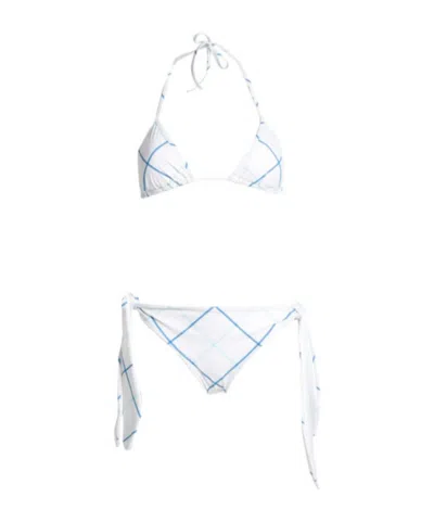 Burberry Two-piece Bikini In White