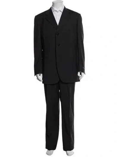 Pre-owned Burberry Two-piece Suit In Black