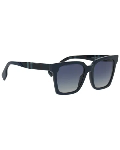 Burberry Unisex 0be4335 Sunglasses In Black