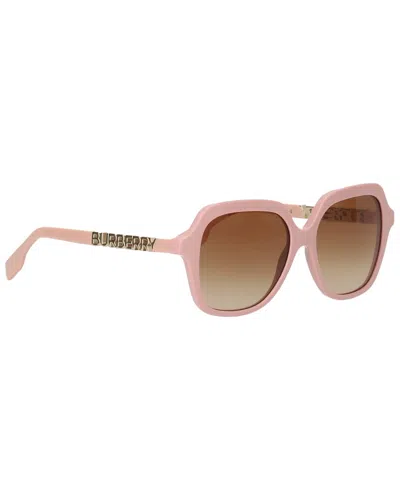 Burberry Unisex 0be4389 Sunglasses In Pink