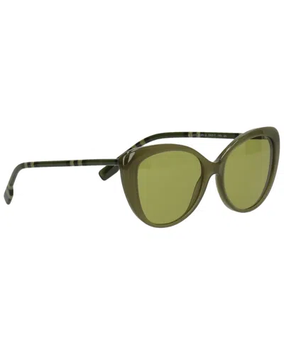 Burberry Unisex 0be4407 Sunglasses In Green