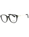 Burberry Unisex 52mm Optical Frames In Black