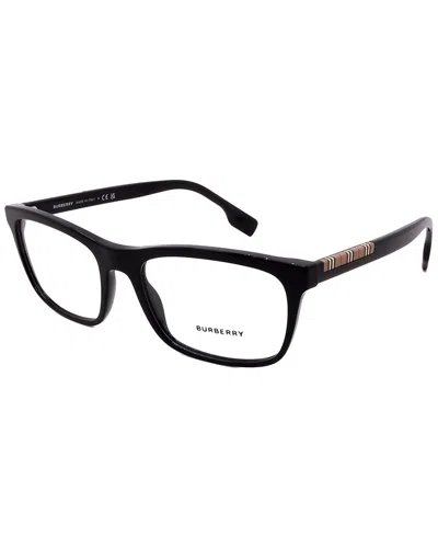 Burberry Unisex Be2335 57mm Optical Frames In Black