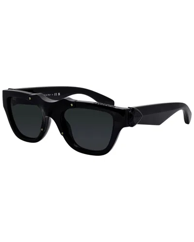 Burberry Unisex Be4445u 53mm Sunglasses In Black