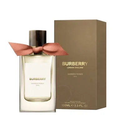 Burberry Unisex Garden Roses 20% Edp Spray 3.4 oz Fragrances 3614229408249 In Black / Green / Rose / White