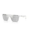 Burberry Unisex Sunglasses Be4480d In Gray