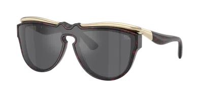 Burberry Unisex Sunglass Be3162u In Grey Mirror Silver