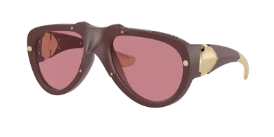 Burberry Unisex Sunglass Be4433u In Dark Violet