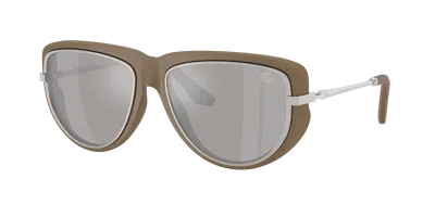 Burberry Unisex Sunglass Be4466u In Brown