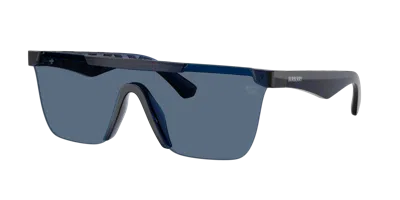 Burberry Unisex Sunglass Be4480d In Blue