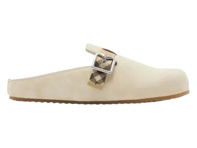 Pre-owned Burberry Urchin Clogs (women's) Sneakers In Bake