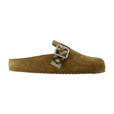 Burberry Urchin Sandals In Brown